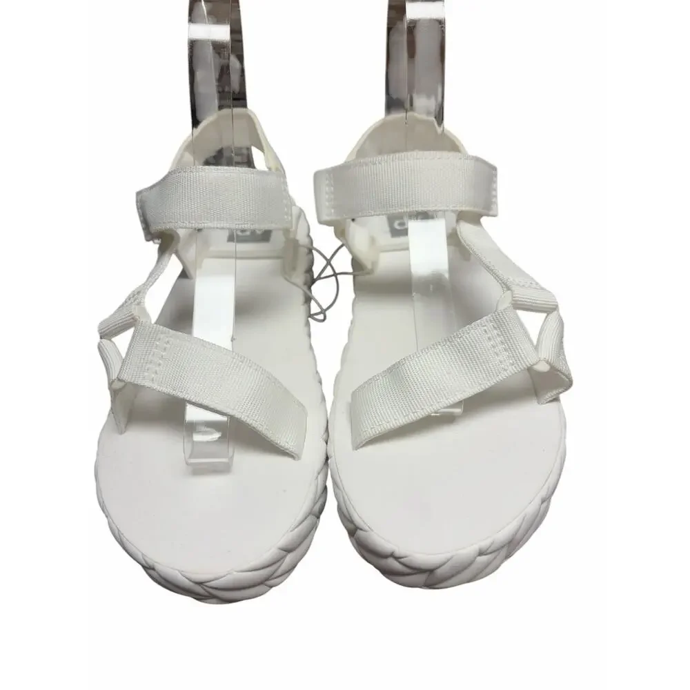 Dolce Vita Girls Zaidey Sneakers White Size 4 Lace Up Casual Shoes